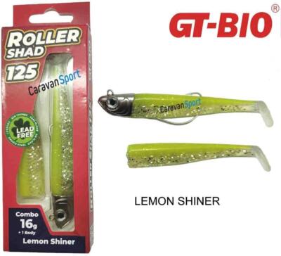 Leurre GT-BIO Roller Shad 125 - 16g - Coloris Lemon Shiner (RS057) - Neuf