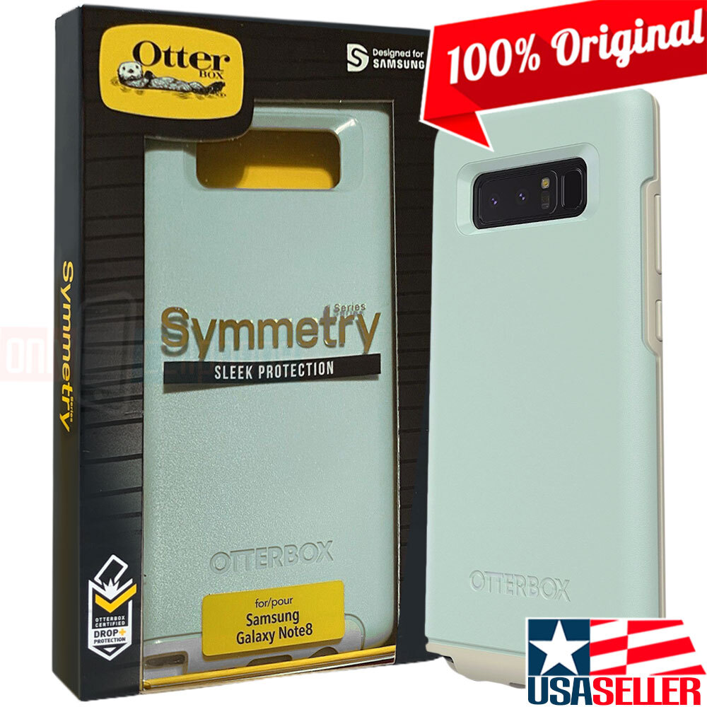 OtterBox Symmetry Aqua Blue Hybrid Case Cover for Samsung Galaxy Note