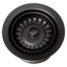Whitehaus WH200-ORB Kitchen Sink Disposer Trim/Basket Strainer-Oil Rubbed Bronze