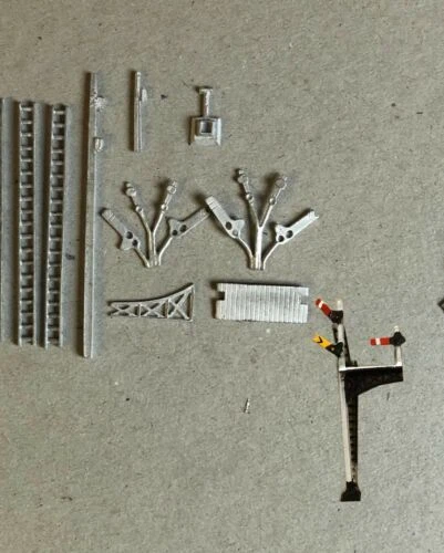 Segnaletica per modellismo ferroviario scala N