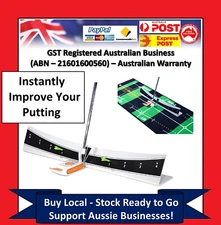 Golf Putting Plane Rail Golfer Alignment Correction Golf Stroke Training Aid