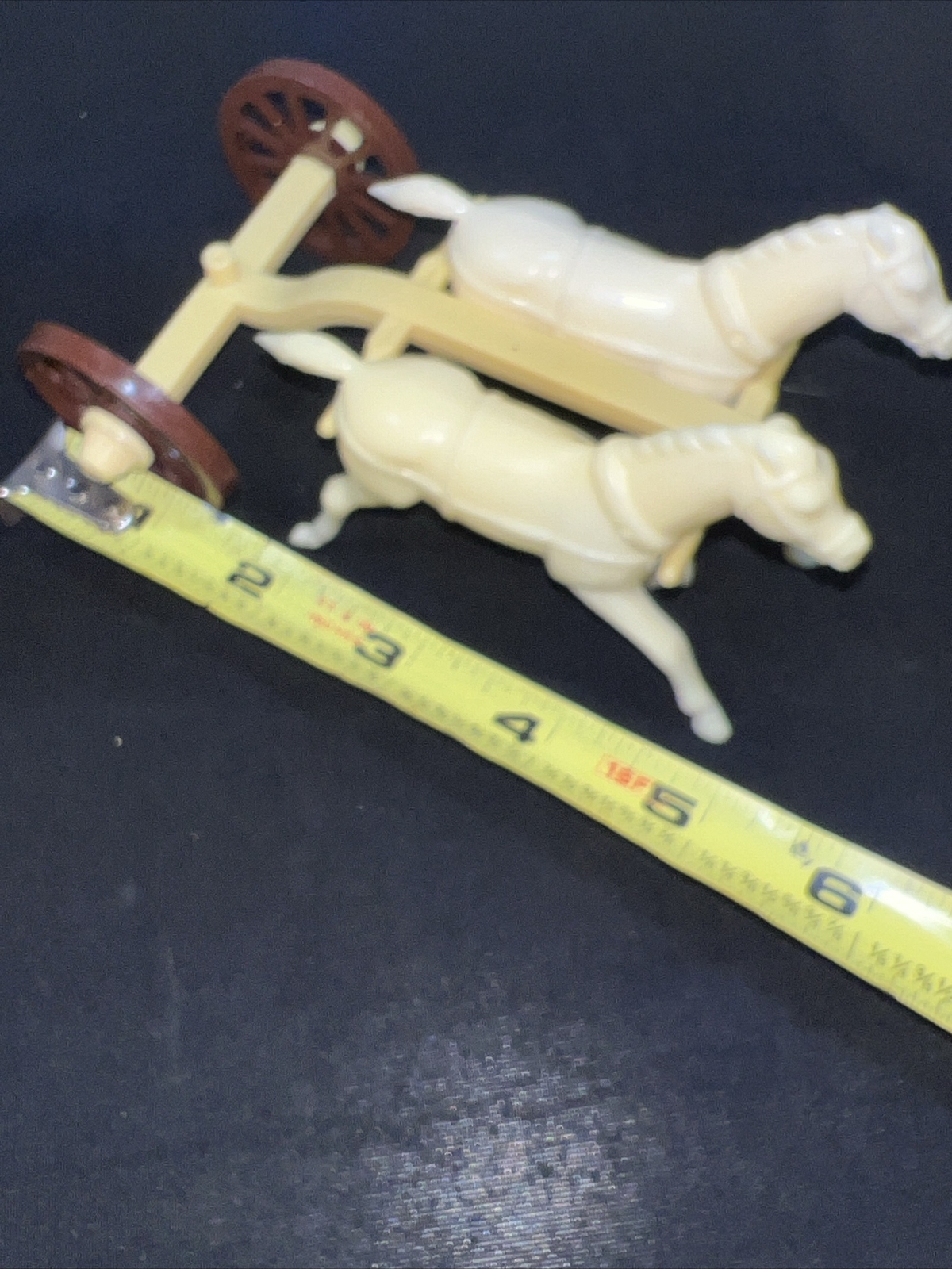 REL RECAST 54 MM OLD WEST HORSE & WAGON REISSUE