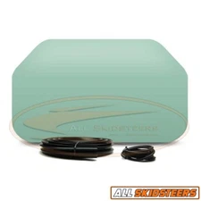For Bobcat Back Window Glass Kit T110 T140 T180 T190 T200 Skid Rear seal cord