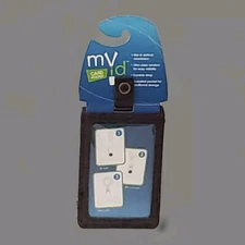 Cosco My ID Card Holder, Brown Leather 075020 New 