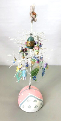 Vintage Midwest Importers Osterhase Tree W/23 Groß Ornamente! Peggy Karr