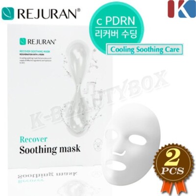 REJURAN Recover Soothing Mask 25ml 2 Stück c-PDRN Cooling Soothing Mask Sheet...