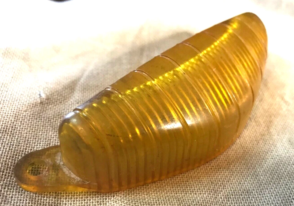 1942 42 Nash Ambassador 600 Deluxe Headlight Headlamp Bezel Door Chrome OEM  - Image 2 of 4