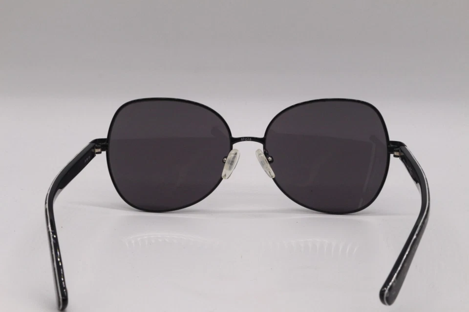 GAFAS DE SOL CB 506 NEGRAS BLANCAS FLORES MARIPOSA MONTURAS AUTÉNTICAS SIN MARCA 57-15 Foto 4 de 4