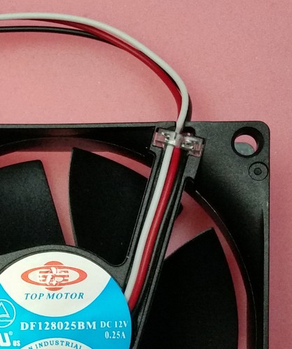Genuine Dynatron - Top Motor 80mm DC Dual Ball bearing Fan /DF128025BM/US seller - Picture 3 of 3