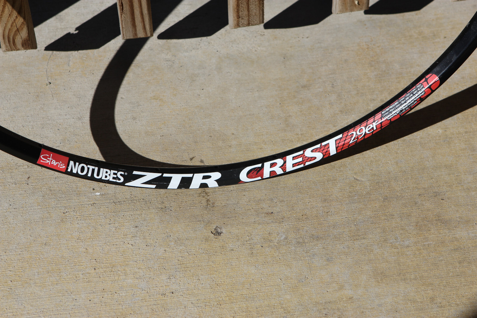 Stans Notubes ZTR Crest 29er black rim eBay