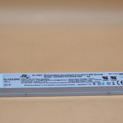 ES Dimmable Constant Current LED Driver 1000mAh 48W LD048H-CU10048-32D