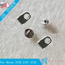 2 PCS FOR ROLEX 3135-5100 CASE MOVEMENT CALIBER 3135 WATCH PARTS CLAMPS SCREW