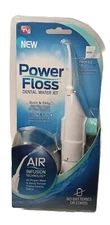 New In Box,Power Floss Dental Oral Water Jet Tooth Cleaning System Air Infusion 