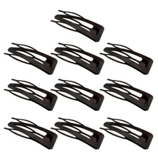 10 Pcs Diy Hairpin Bow Clip Duckbill Clip Square Shape for Long Hair Hairpin