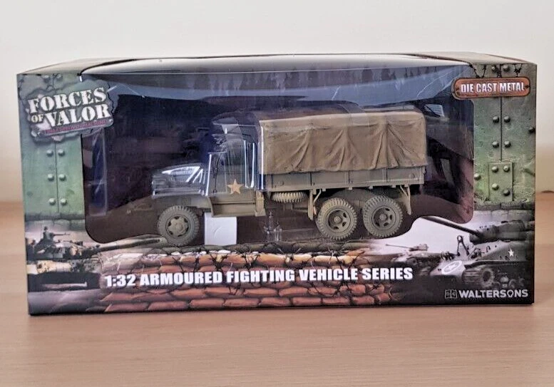 Forces Of Valor 1:32 801201B GMC CCKW 2.5-Ton Truck US Army 1st Infantry Div - Image 2 of 4