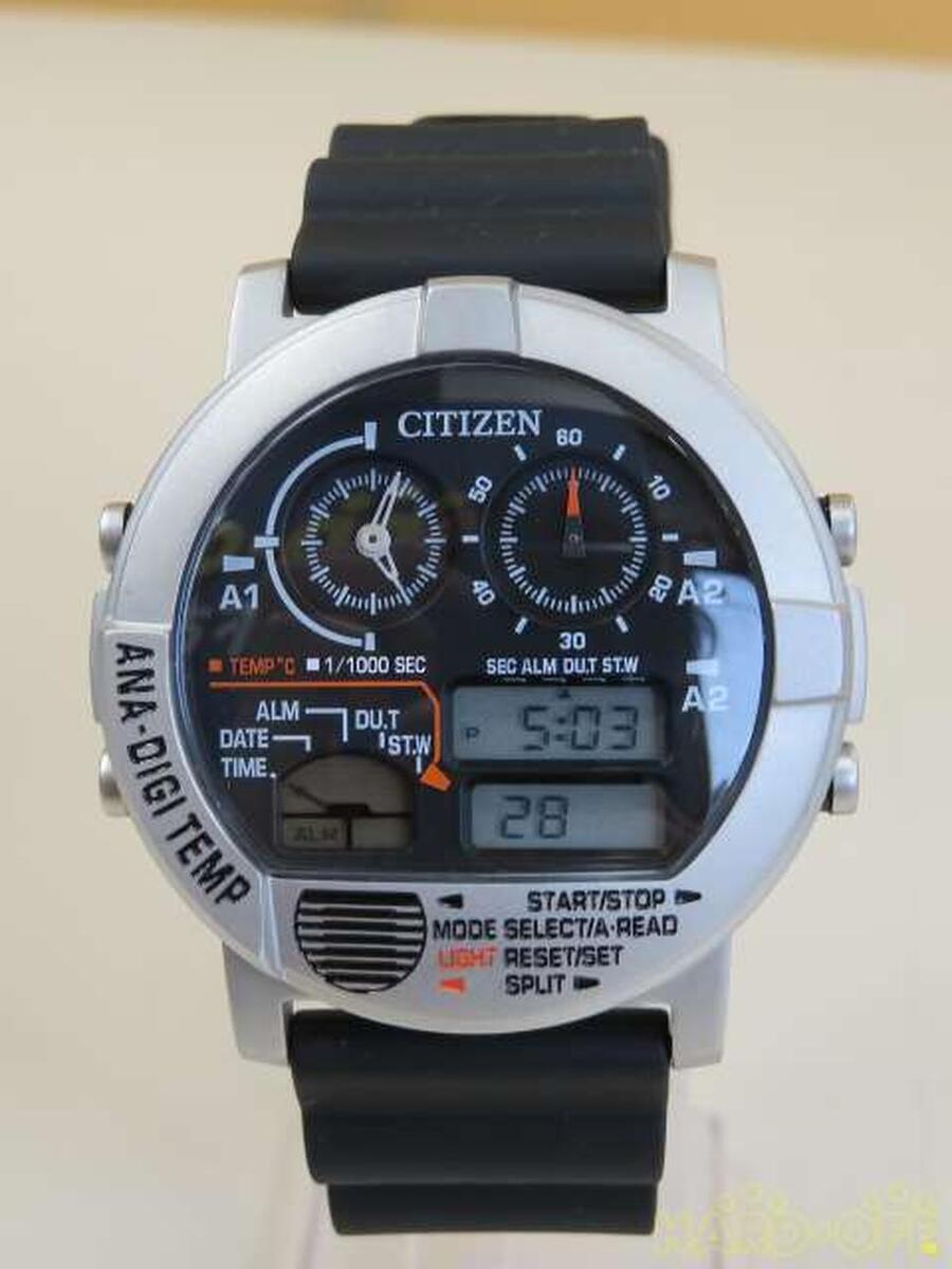 Citizen ANA-DIGI TEMP JG0070-11E Quartz Men's Watch Citizen ANA-DIGI TEMP JG0070-11E Quartz Men's Watch