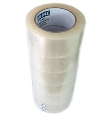 ULINE Industrial 2MIL Clear Packing Tape 2" x 110 yds S-423 pack of 6