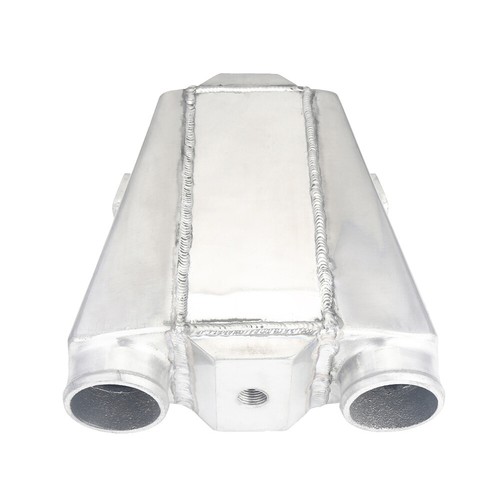 Bar & Plate Water to Air Intercooler 11"X9.5"X3.5" 2.5" Air Inlet Out NPT 1/2 - Picture 2 of 5