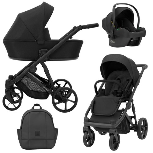 ARIZO Kinderwagen 2in1/3in1/4in1 Öko-Leder&Stoff – Cosmo I-Size-Sitz-Isofix Base - Bild 39 von 57