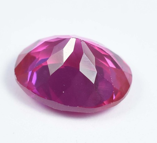 Piedra preciosa suelta 100% natural rosa Mogok 17,45 quilates atractiva forma ovalada AAA+ - Imagen 8 de 8