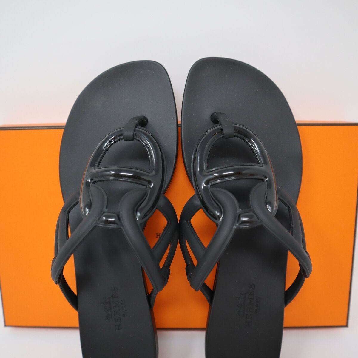 36 NEW HERMES ORAN Egerie sandal TPU BLACK SUMMER waterproof 36 NEW HERMES ORAN Egerie sandal TPU BLACK SUMMER waterproof