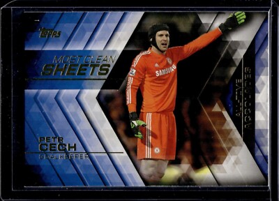 2015 Topps Premier Gold All Time Accolades Most Clean Sheets Petr Cech Chelsea