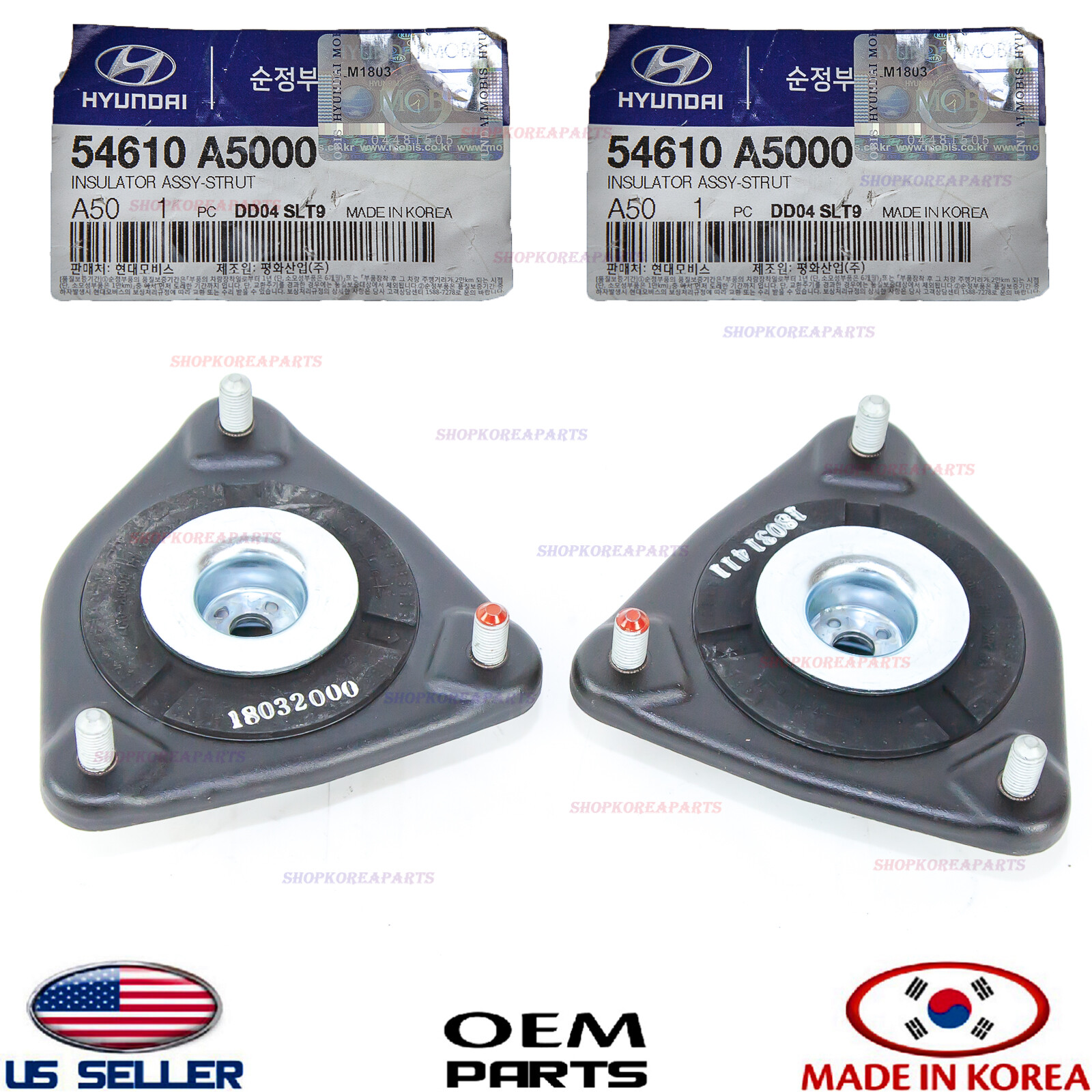 STRUT MOUNT UPPER FRONT SET 2PS! GENUINE ELANTRA GT KIA FORTE 142017 54610A5000 eBay