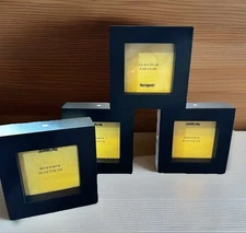 PIER 1 Picture Frames Set Of 4 Mini 2.5x2.5” Black Magnetic Link Photo Blocks