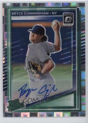 2025 Panini Donruss Optic Pandora Prizm Signatures /25 Bryce Cunningham Auto rs2