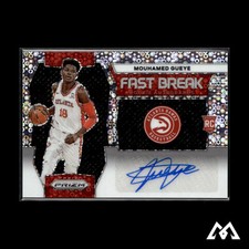 2023-24 Panini Prizm #FBR-GYE Mouhamed Gueye Fast Break Rookie Autographs