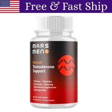 (1 Pack) Mars Men for Men Advanced Max Formula Vitamin Supplement 60 Capsules