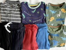Boys Clothes 3-4 y Bundle x8, M&S, H&M|Trousers, Top , Pyjamas, V Good Condition