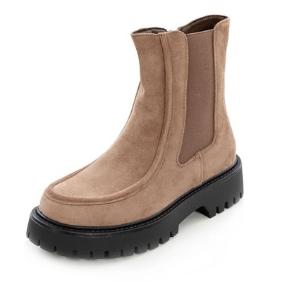 Stiefeletten Frau Carrarmato Chelsea Boots Chunky Stiefel Niedrig TooCool 989-5