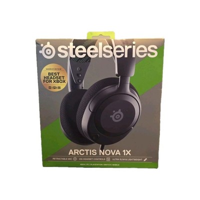 SteelSeries Arctis Nova 1X Wired Gaming Headset Xbox PC PS5 Switch NEW