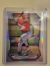 🔥COY JAMES🔥 2026 Bowman *1ST CHROME REFRACTOR /499* #BCP-33 NATIONALS!