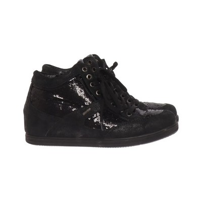 Igi&Co, Keilschuhe, Größe: 39, Schwarz, Leder, Damen, 6 #cFT