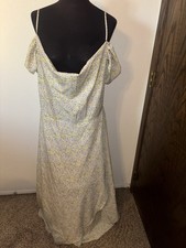 Nasty Gal Ditzy Floral Maxi Dress size 16
