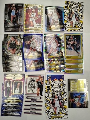 WNBA 31 ALL INSERT Angel Reese Card Lot Blue Velocity CRACKED ICE Press Proof ++
