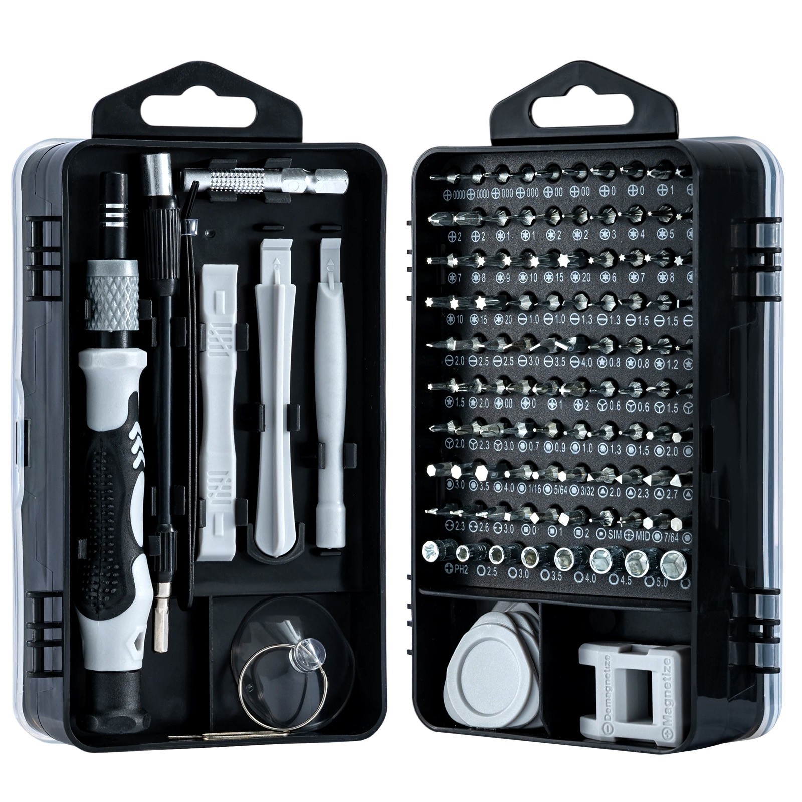 115in1 Magnetic Precision Screwdriver Set Professional Repair Tool Kit with Case