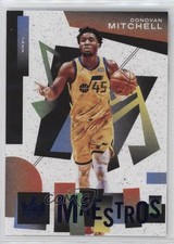 2021-22 Panini Court Kings Maestros Sapphire 19/25 Donovan Mitchell #13 7y2