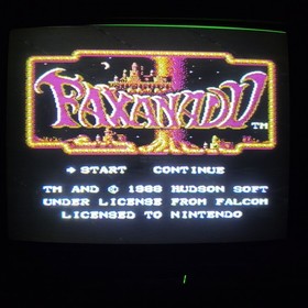 Faxanadu - Nintendo NES-Cartridge - FRA PAL B