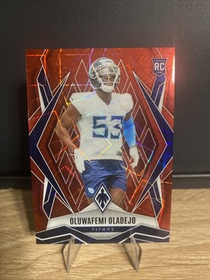 2025 Panini Phoenix - Rookies Oluwafemi Oladejo #226 Red Lazer /199 (RC)