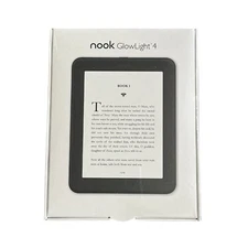 Barnes & Noble NOOK Glowlight 4 eReader | 6" Touchscreen 32GB Black BNRV1100 NEW