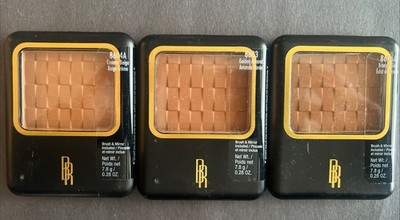 3X~Black Radiance~Natural Matte Pressed  Powder,Minimizes Shine~New~Mixed Shades