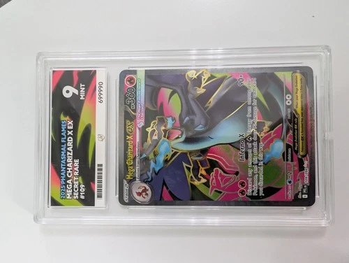Mega Charizard x EX 109/094 Me02: Phantasmal Flames Holo Ace 9