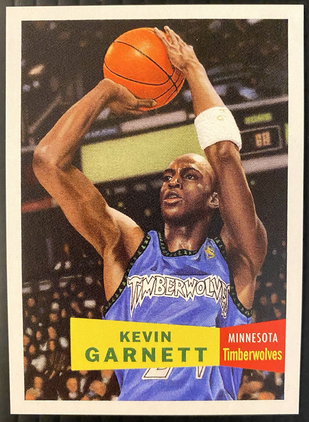 2025 Topps Living NBA Set #3 Kevin Garnett Minnesota Timberwolves