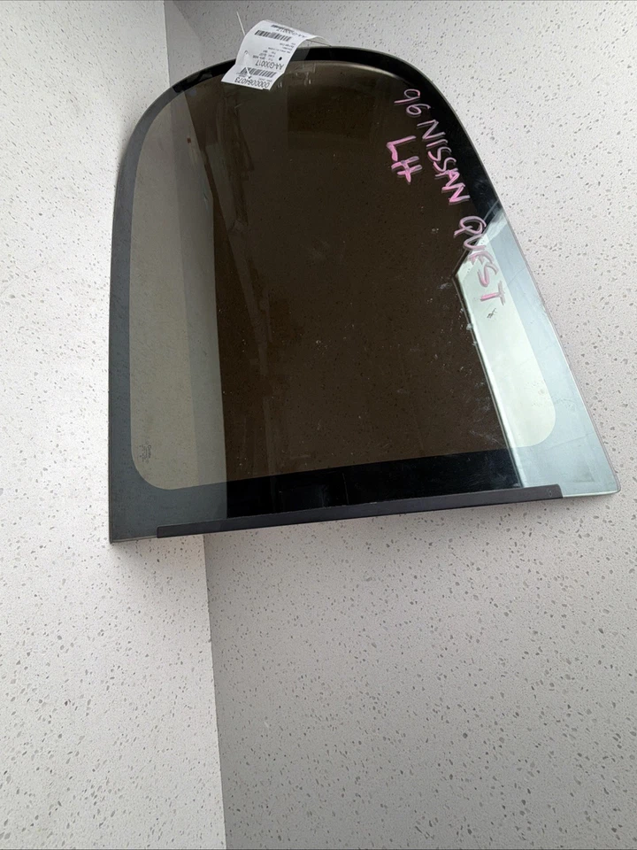 1996-1998 Nissan Quest Mini Van Driver Side Rear Left Door Window Glass - Image 3 of 4