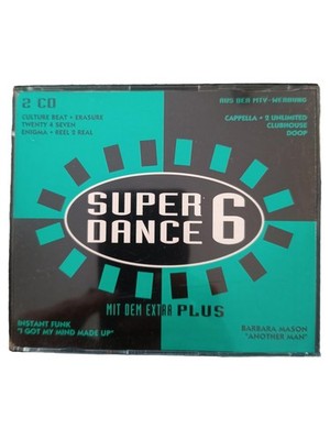 Super Dance 6 Doppel CD 90er Dance Techno Hits Europop Culture Beat Erasure