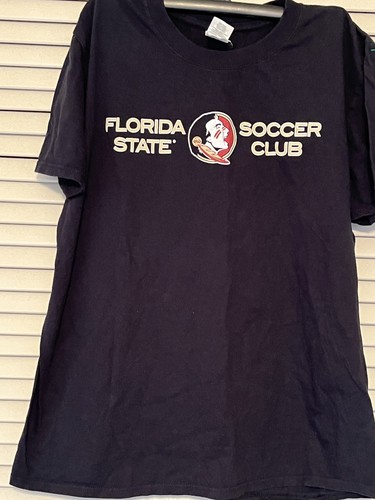 Florida State Seminoles  Soccer  Club Tee Shirt Women's  Black Medium