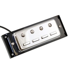 NUOVO pickup humbucker Staple stile vintage per basso Hofner® - CROMO